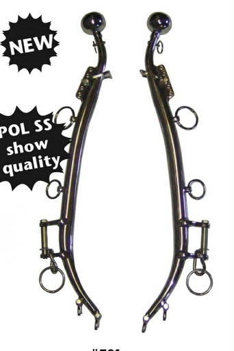 attèle stainless pour compétition de traction